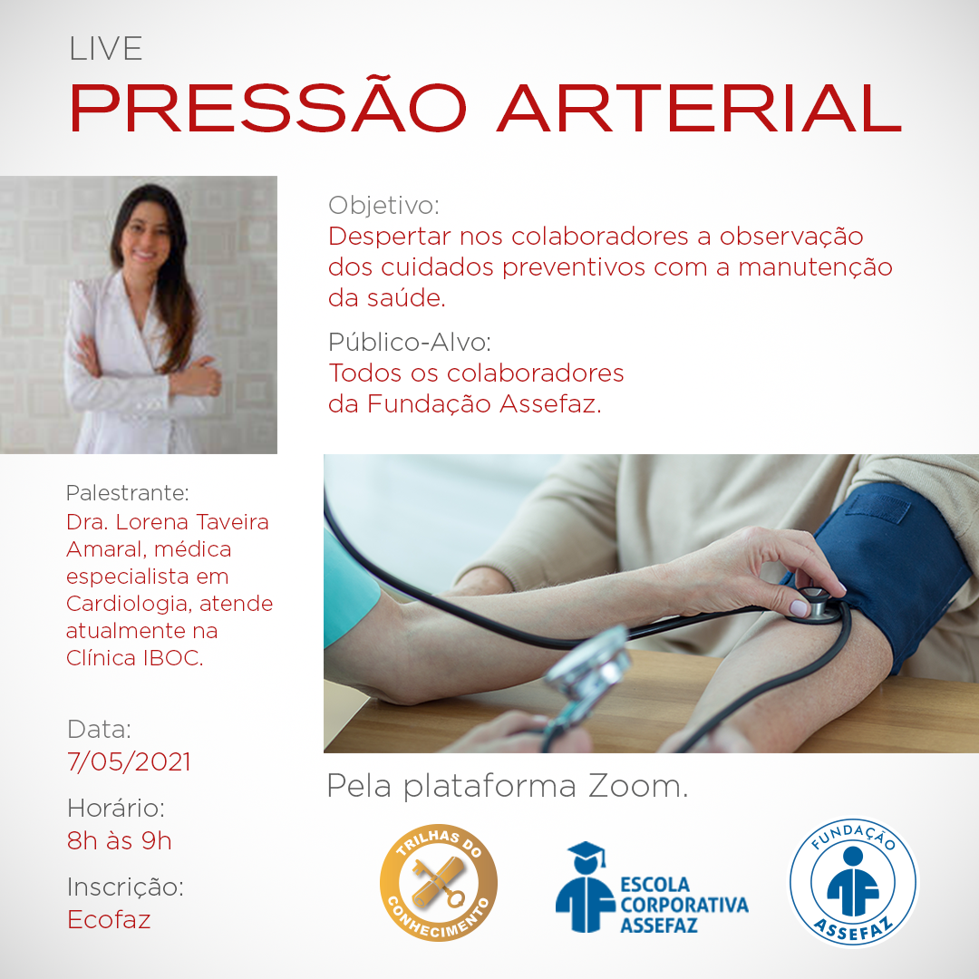 Live Pressão Arterial- 7.05.2021