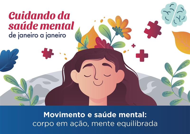 Palestra: Movimento e Saúde Mental – Corpo em Ação, Mente Equilibrada